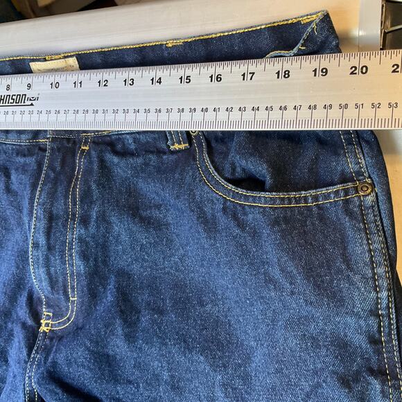 Red Head Men Jeans size 40 x 34 Blue Straight Leg Mid Rise Weatherproof w Liner - Picture 2 of 9